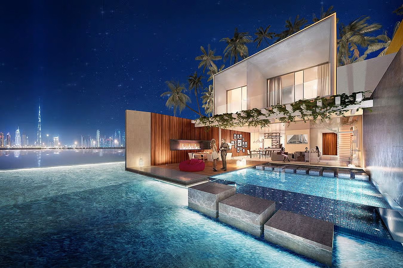 Floating Seahorse Villa detail